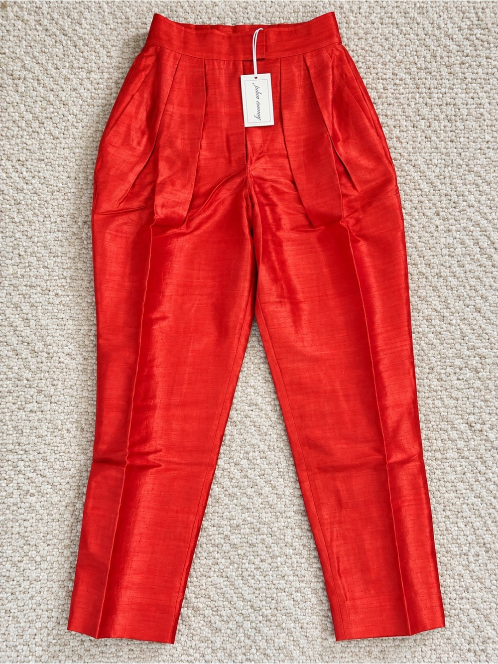 NWT! Julia Amory silk trousers women’s size XS